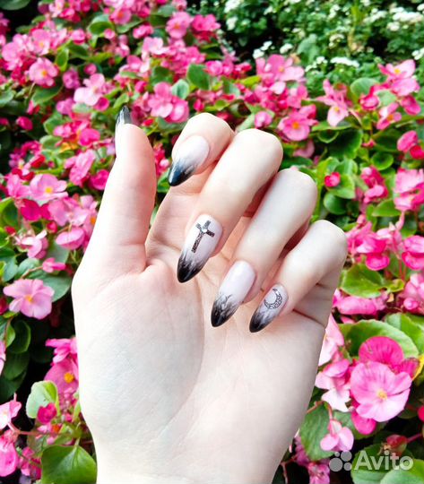 Маникюр с покрытием гель лак Железнодорожный