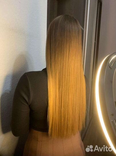 Кератиновое выпрямление волос модель