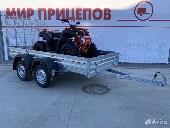 Прицеп мзса 817731.012 с борт аппарелью