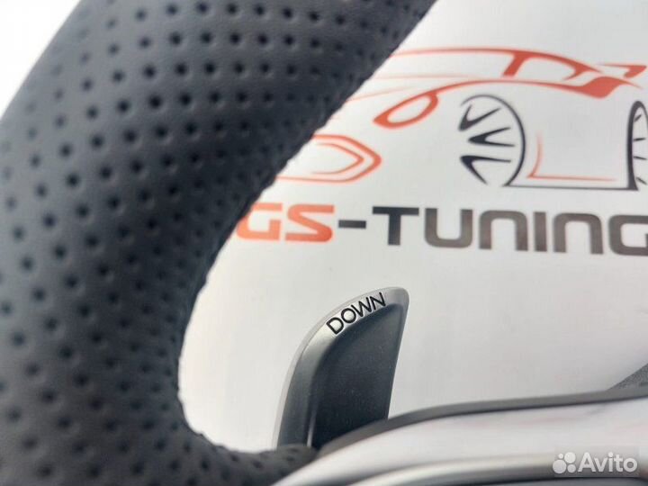 Руль Mercedes 63 AMG Edition карбон круиз контроль