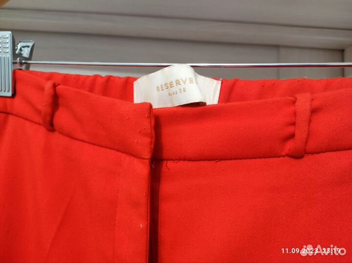 Брюки укороченные