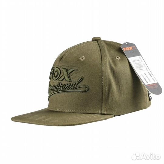 Fox Кепка Khaki Flat Peak College Snapback