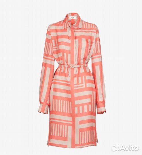 Платье рубашка Fendi