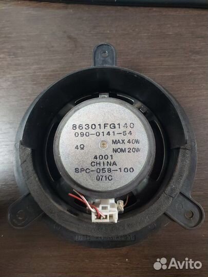 Динамик задний Subaru Impreza G12 2008-2011