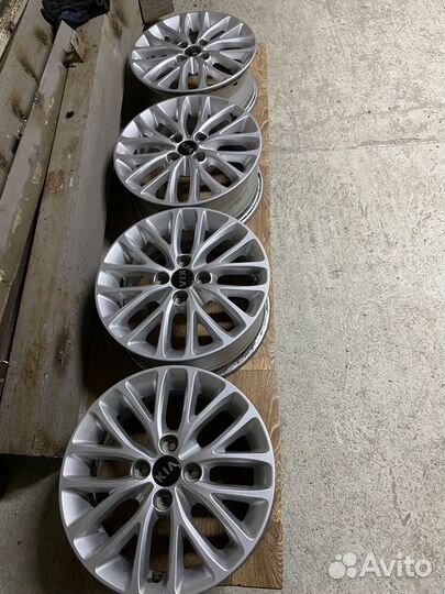 Литые диски r15 на kia rio и hyundai solaris