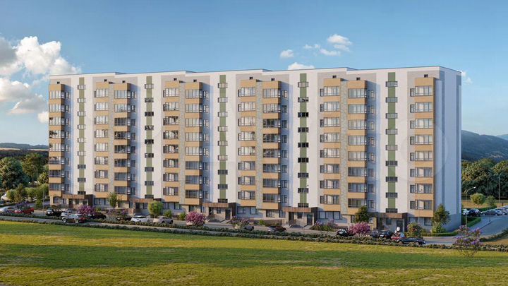 1-к. квартира, 41,4 м², 6/9 эт.