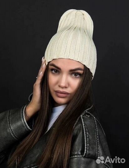 Шапка бини женская