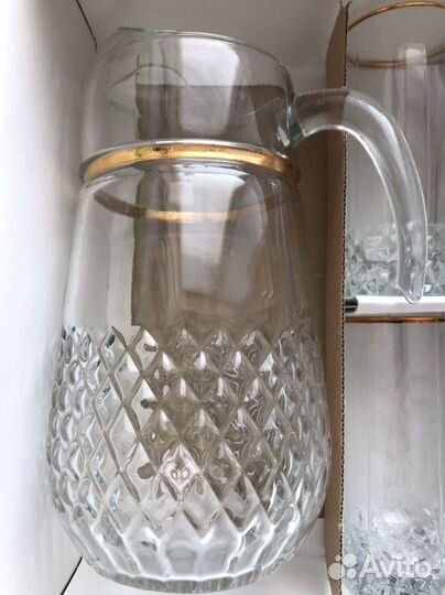 Набор кувшин и стаканы