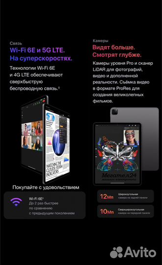 iPad Pro 11 M2 (2022) 2Tb Wi-Fi + Cellular Gray