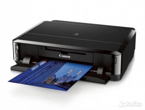 Цветной струйный принтер canon
