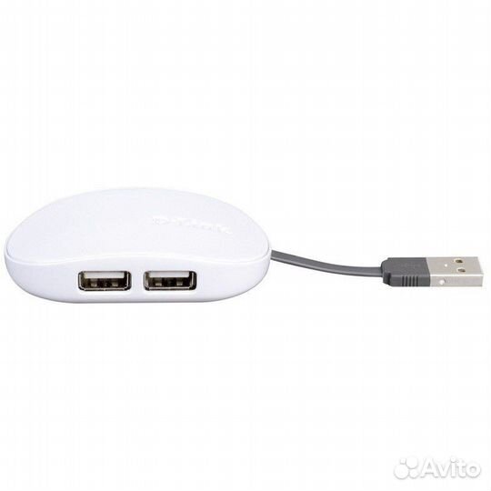 Usb хаб разветвитель D-Link Dub-1040 usb 4 порта
