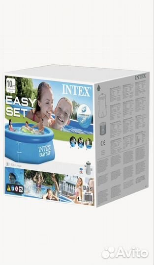 Надувной бассейн intex