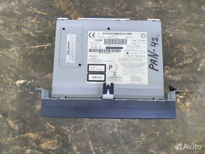 Магнитола монитор Porsche Panamera 970 4.8 2010