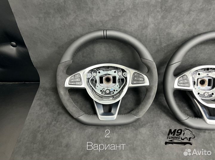 Руль mercedes amg w213 (на обмен)