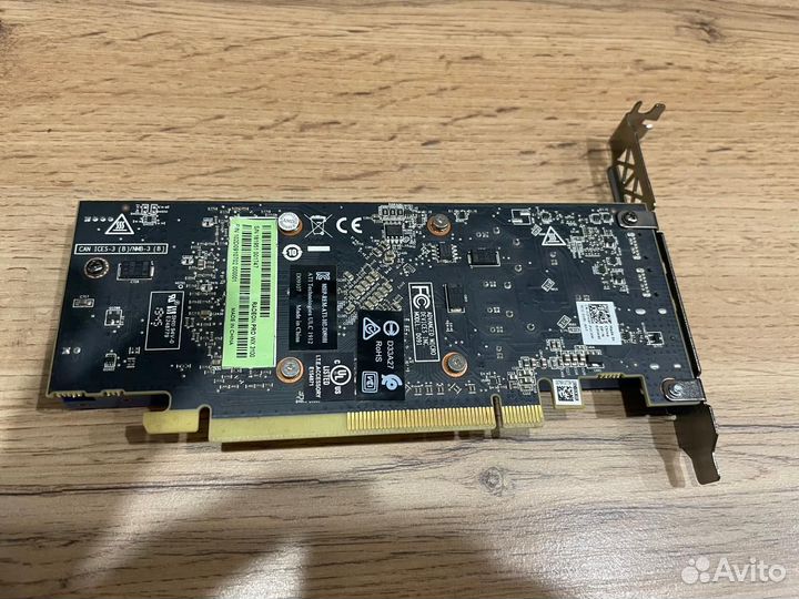 Видеокарта Radeon Pro WX 3100