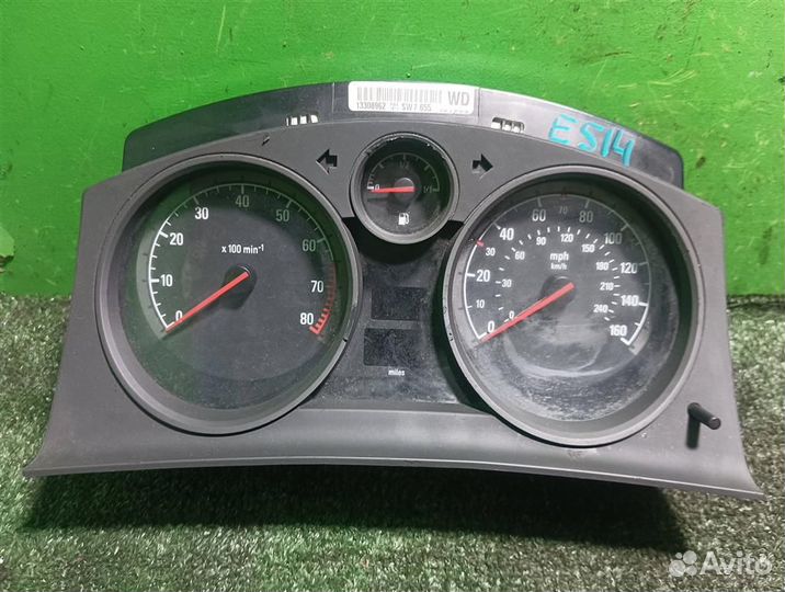 Приборная панель Opel astra H 2009