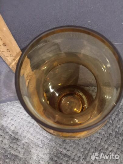 Ваза цветное стекло СССР