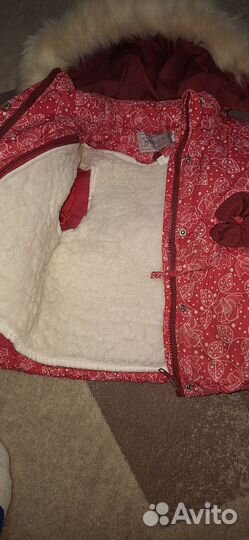 Зимний костюм для девочки