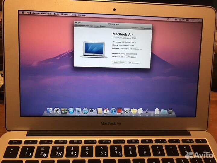 Apple MacBook Air 11 2011
