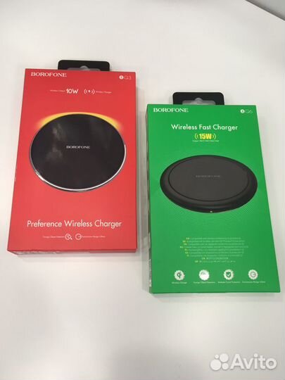 Беспроводная зарядка в ассортименте
