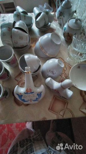 Посуда фарфоровая СССР