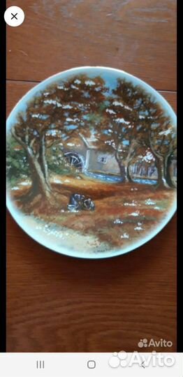 Настенные тарелочки, Времена года, Цена за 4 шт