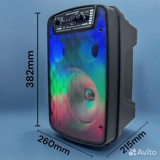 Блютуз колонка с караоке