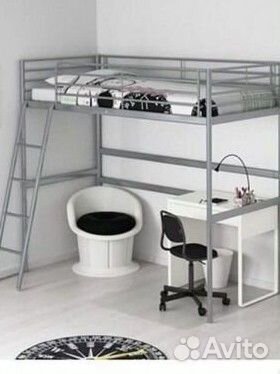 Кровать чердак IKEA свэрта