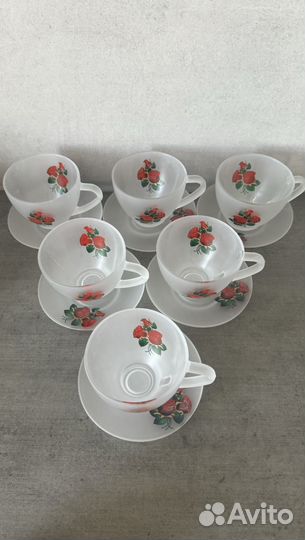 Чайный сервиз на 6 персон новый