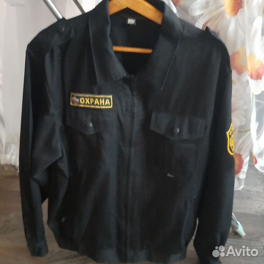 Форма охраны черная