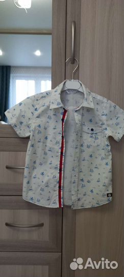 Рубашка для мальчика 116