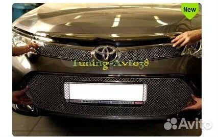 Накладка на решетку радиатора Toyota Camry ACV55