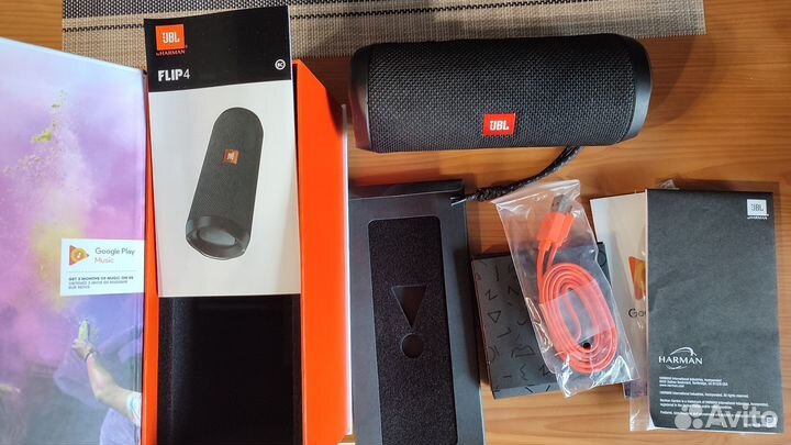 Колонка портативная jbl flip 4