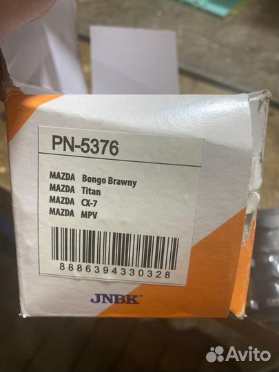 Передние колодки на mazda