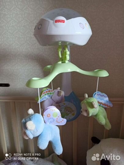 Мобиль fisher price мечты о бабочках