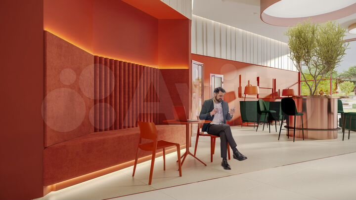 1-к. квартира, 43,1 м², 45/47 эт.