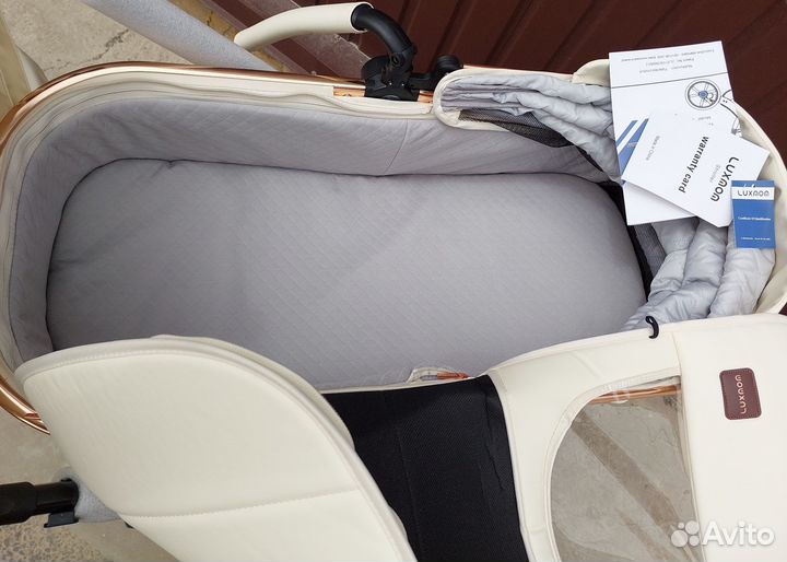 Детские коляски 3в1 Новые (Молочный Беж)