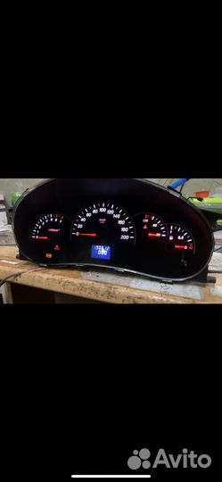 Щиток приборов priora