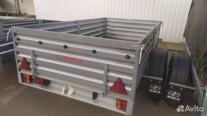 Прицеп легковой мзса 817701.024 2,5х1,23 выс борт