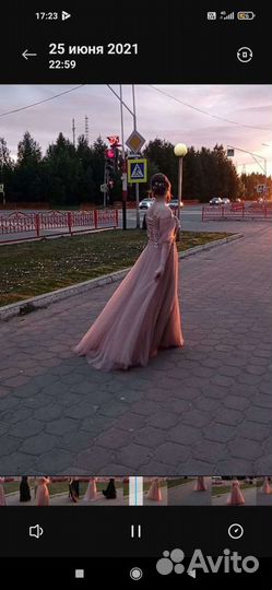 Вечернее платье в пол 44 48