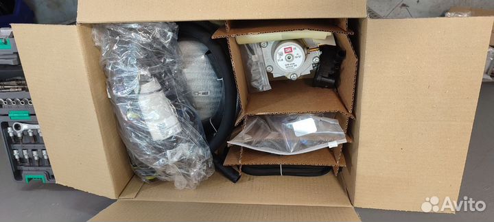 Гбо brc комплект на 4 цилиндра. Монтаж. Гарантия