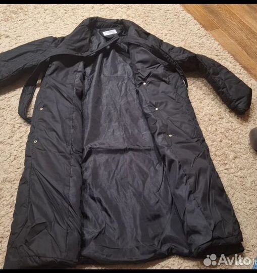 Пальто стеганное женское