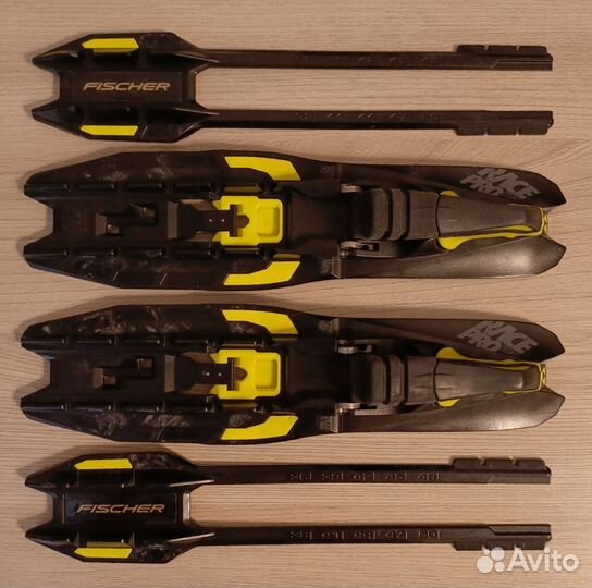 Крепления лыжные Fischer race pro skate IFP, б/у