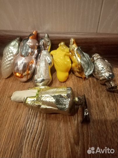Елочные игрушки СССР