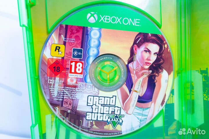 Диск для xbox ONE GTA 5 б/у с гарантией