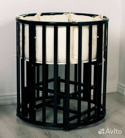 Детская кроватка трансформер 7в 1 с маятником