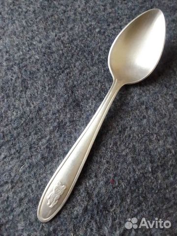 Ложка аллюминевая с олимпийским мишкой