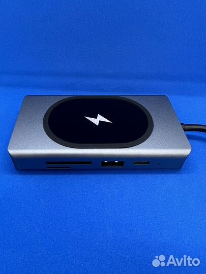 Адаптер type-c 9 в 1 hdmi, vga, usb, ethernet