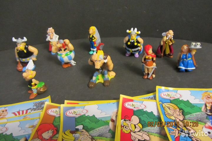 Астерикс - серия + вкладыши