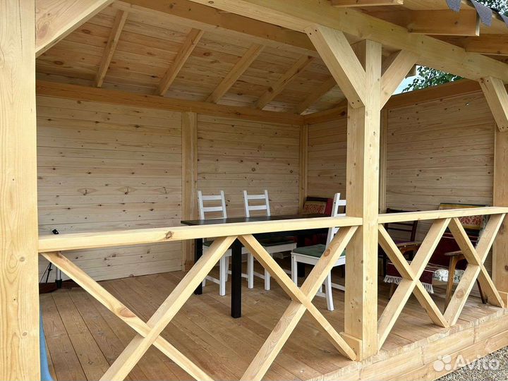 Строительство беседок, веранд, террас, пристроев